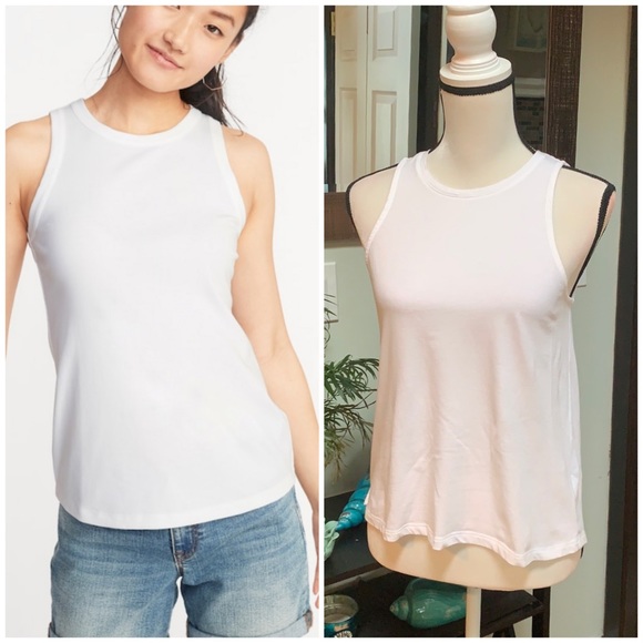 Old navy slim fit high neck tank Clearance